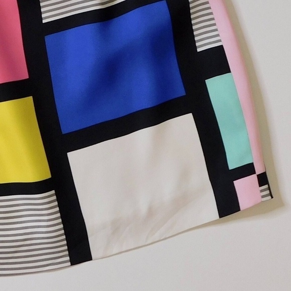 KATE SPADE Barry Pop of Color Block Stripe Colorblock Mini Colorful Size 6 - Picture 12 of 16